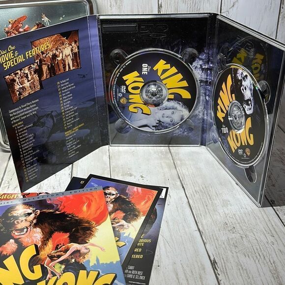 King Kong Two Disc Collectors Edition Tin Box Set - Picture 8 of 8